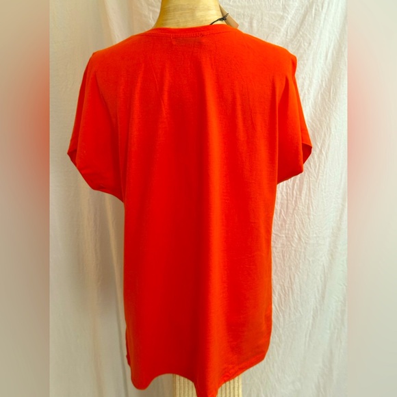 ZARA embroidered cap sleeve tee - Picture 3 of 8